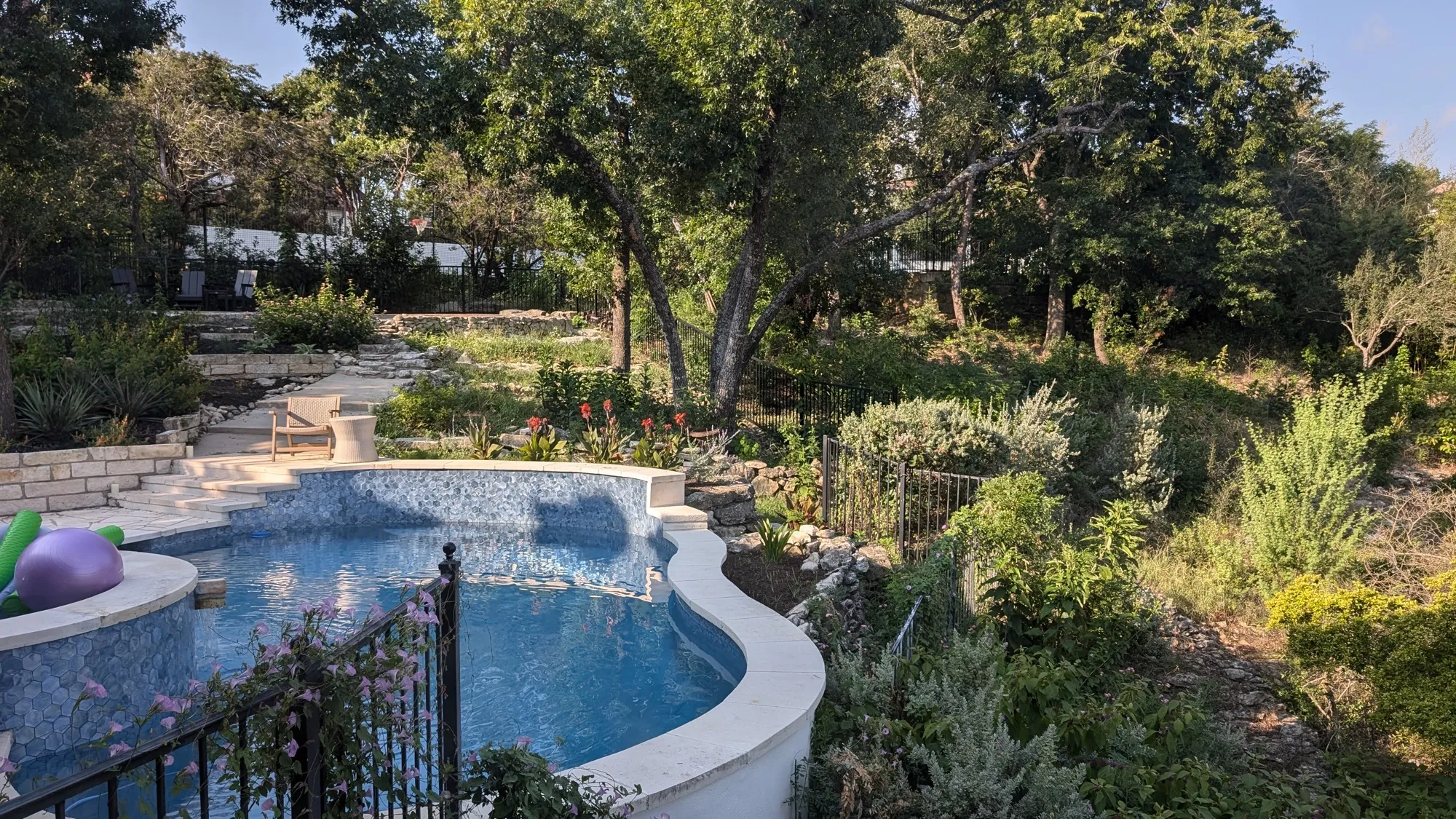 Before: Unstructured Hillside — West Lake Hills