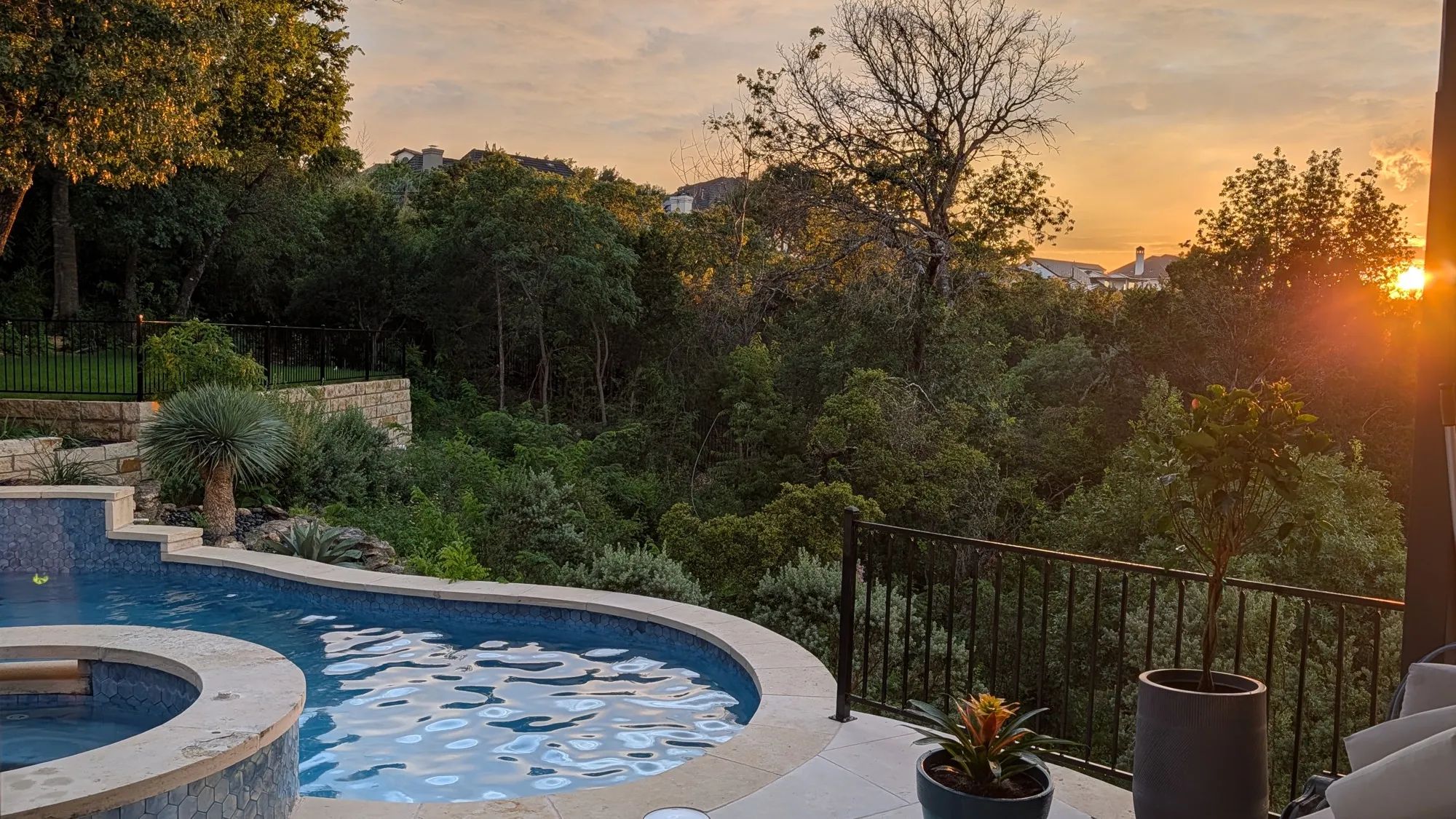 Evening on the Terrace — West Lake Hills