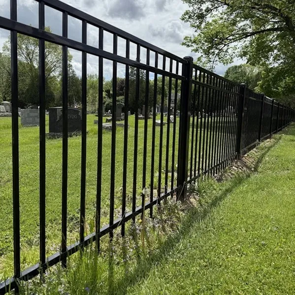 Custom metal fence — Austin