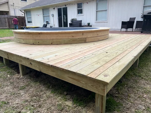Pool deck