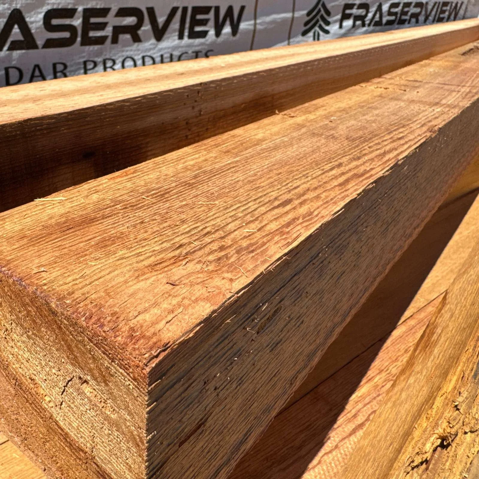 Western Red Cedar timber detail