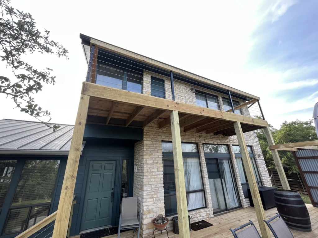 Second Story Deck View - Bee Cave